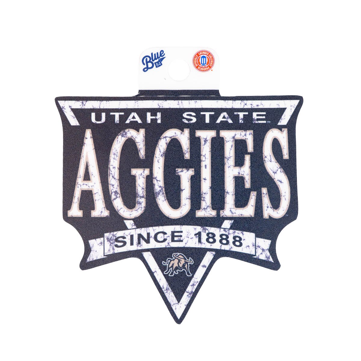 Utah State Aggies 90s Triangle Sticker